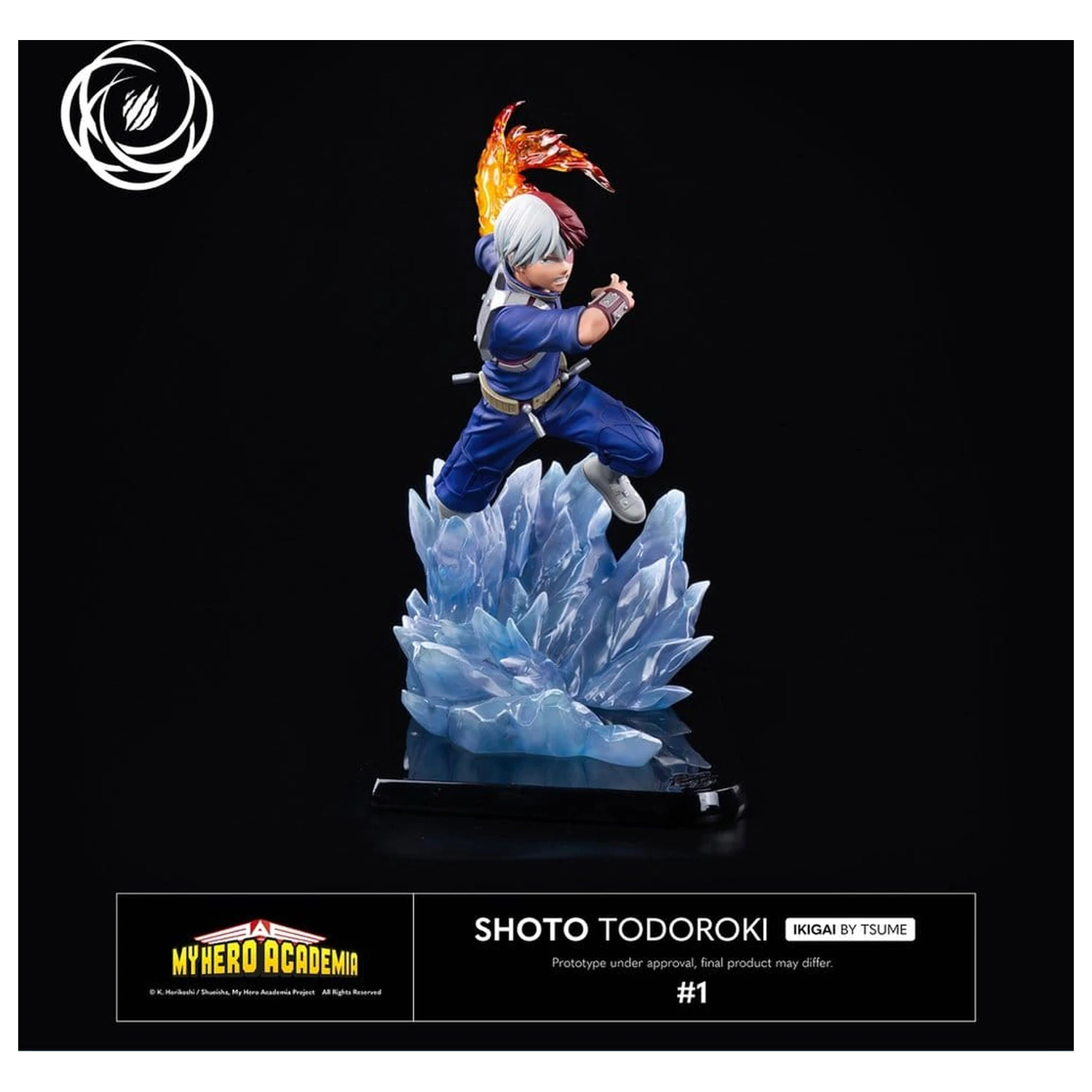 My Hero Academia IKIGAI Figure 1/6 Shoto Todoroki product photo