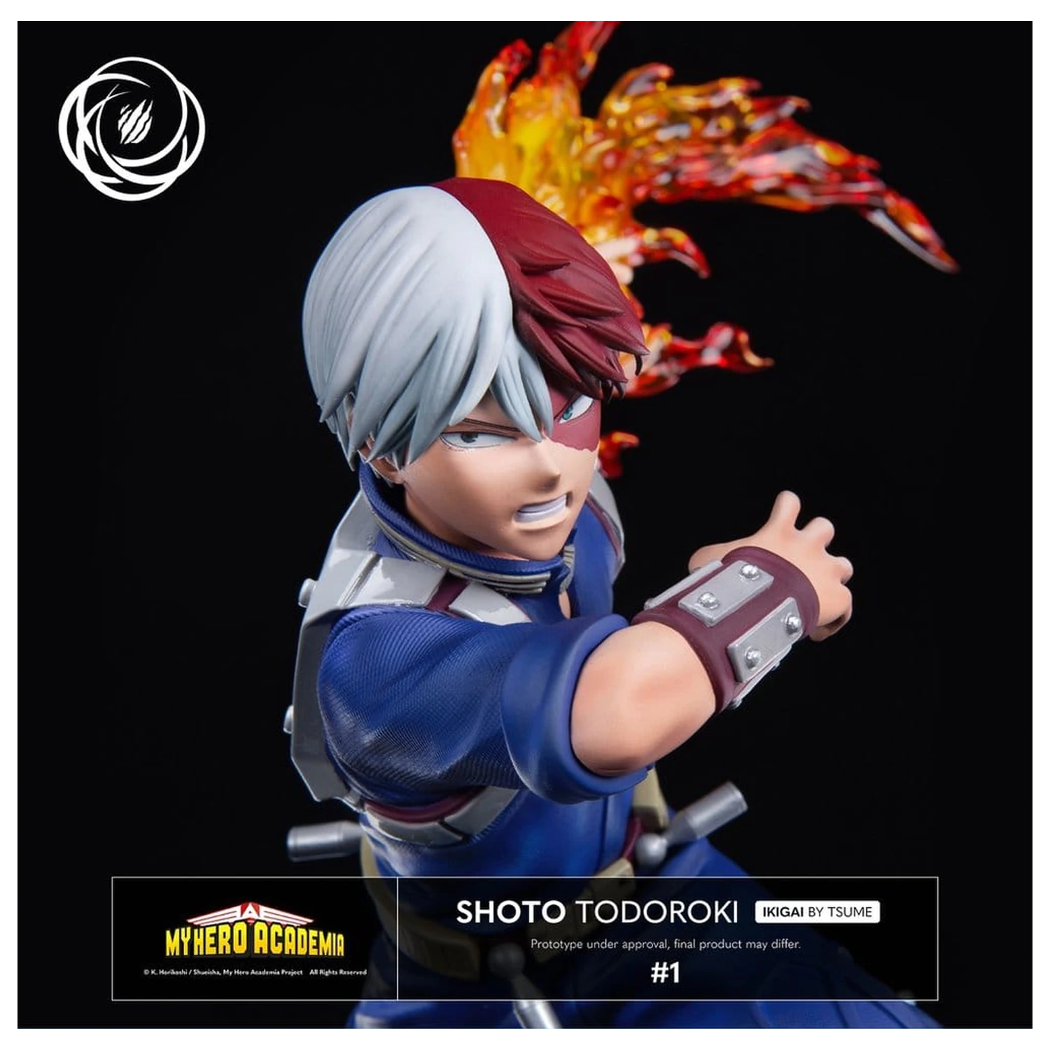 My Hero Academia IKIGAI Figure 1/6 Shoto Todoroki product photo