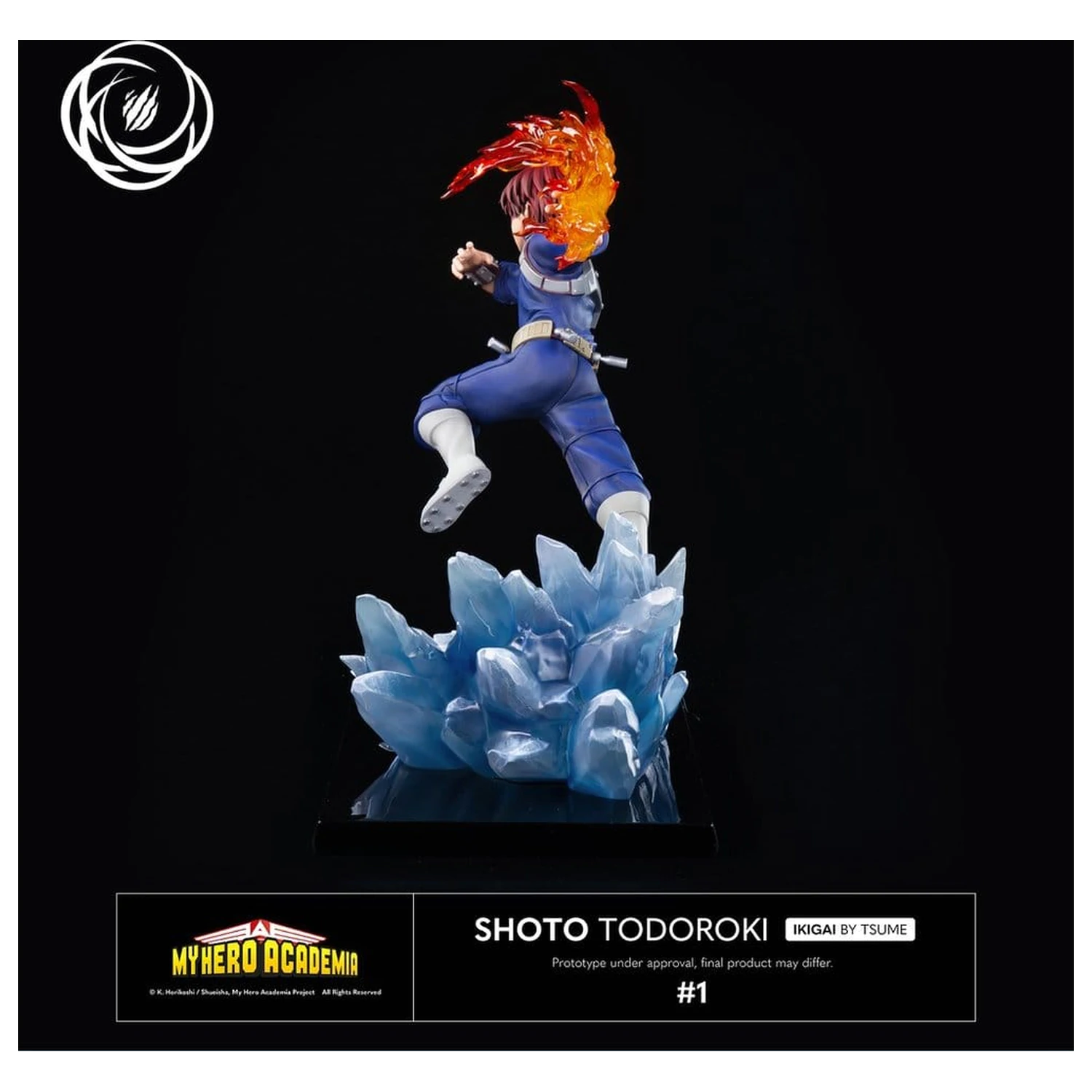 My Hero Academia IKIGAI Figure 1/6 Shoto Todoroki product photo