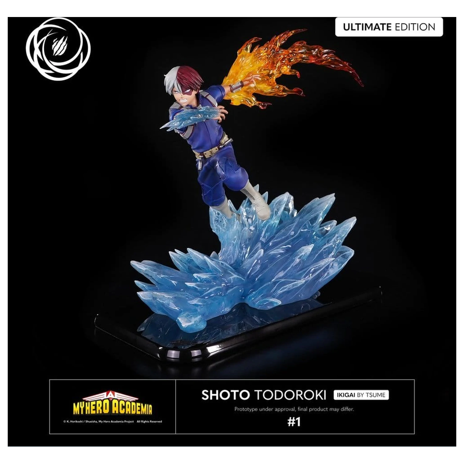 My Hero Academia IKIGAI Figure 1/6 Shoto Todoroki product photo