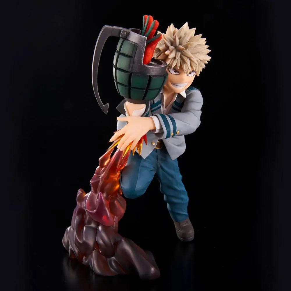 My Hero Academia Intern Arc Scale PVC Statue Katsuki Bakugo 15 cm product photo