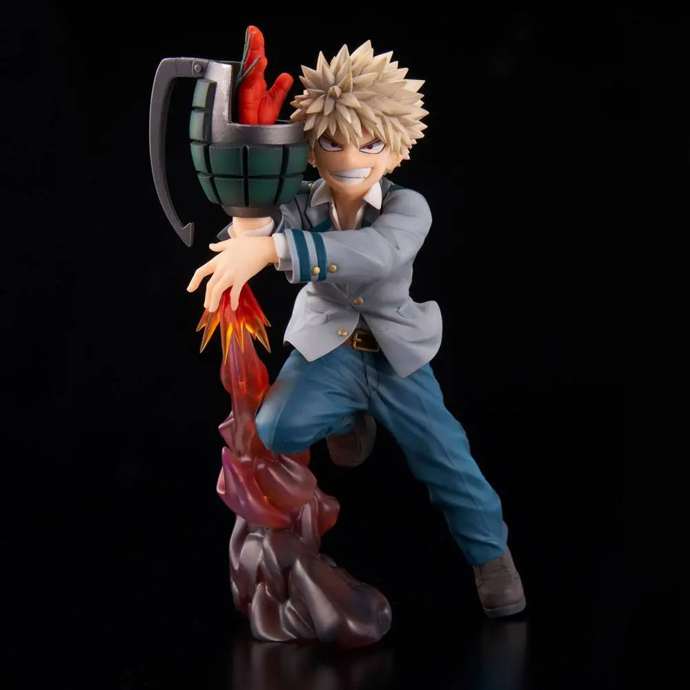 My Hero Academia Intern Arc Scale PVC Statue Katsuki Bakugo 15 cm product photo