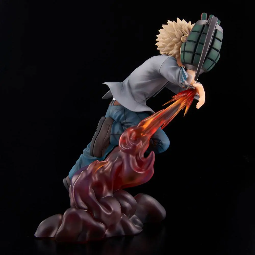 My Hero Academia Intern Arc Scale PVC Statue Katsuki Bakugo 15 cm product photo