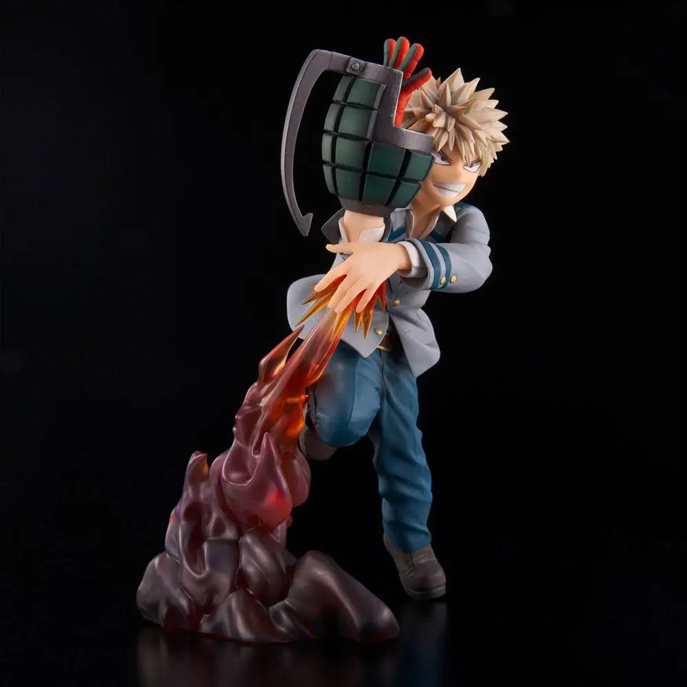 My Hero Academia Intern Arc Scale PVC Statue Katsuki Bakugo 15 cm product photo