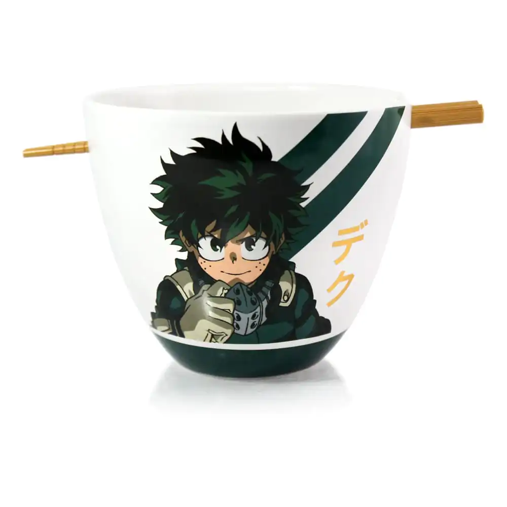 My Hero Academia Ramen Bowl with Chopsticks Izuku Midoriya 473 ml termékfotó