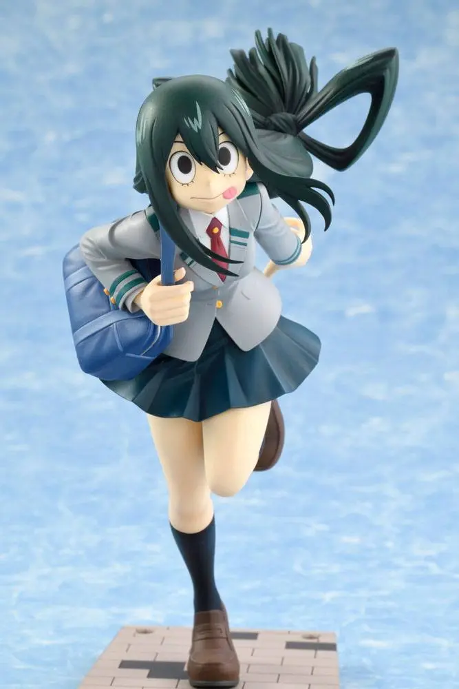My Hero Academia Konekore PVC Statue 1/8 Tsuyu Asui Uniform Ver. (re-run) 18 cm product photo