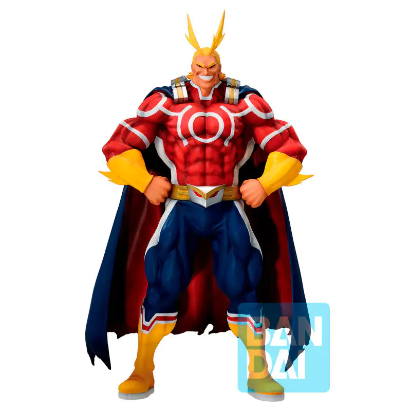 My Hero Academia Longing Fron Two People All Might Ichibansho figure 22cm product photo