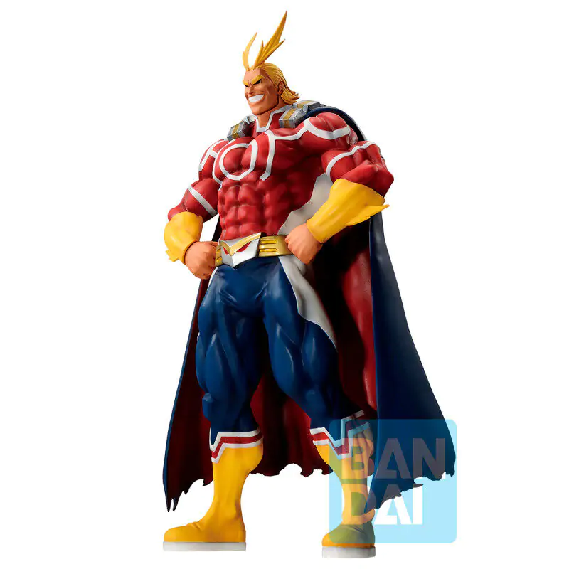 My Hero Academia Longing Fron Two People All Might Ichibansho figure 22cm product photo