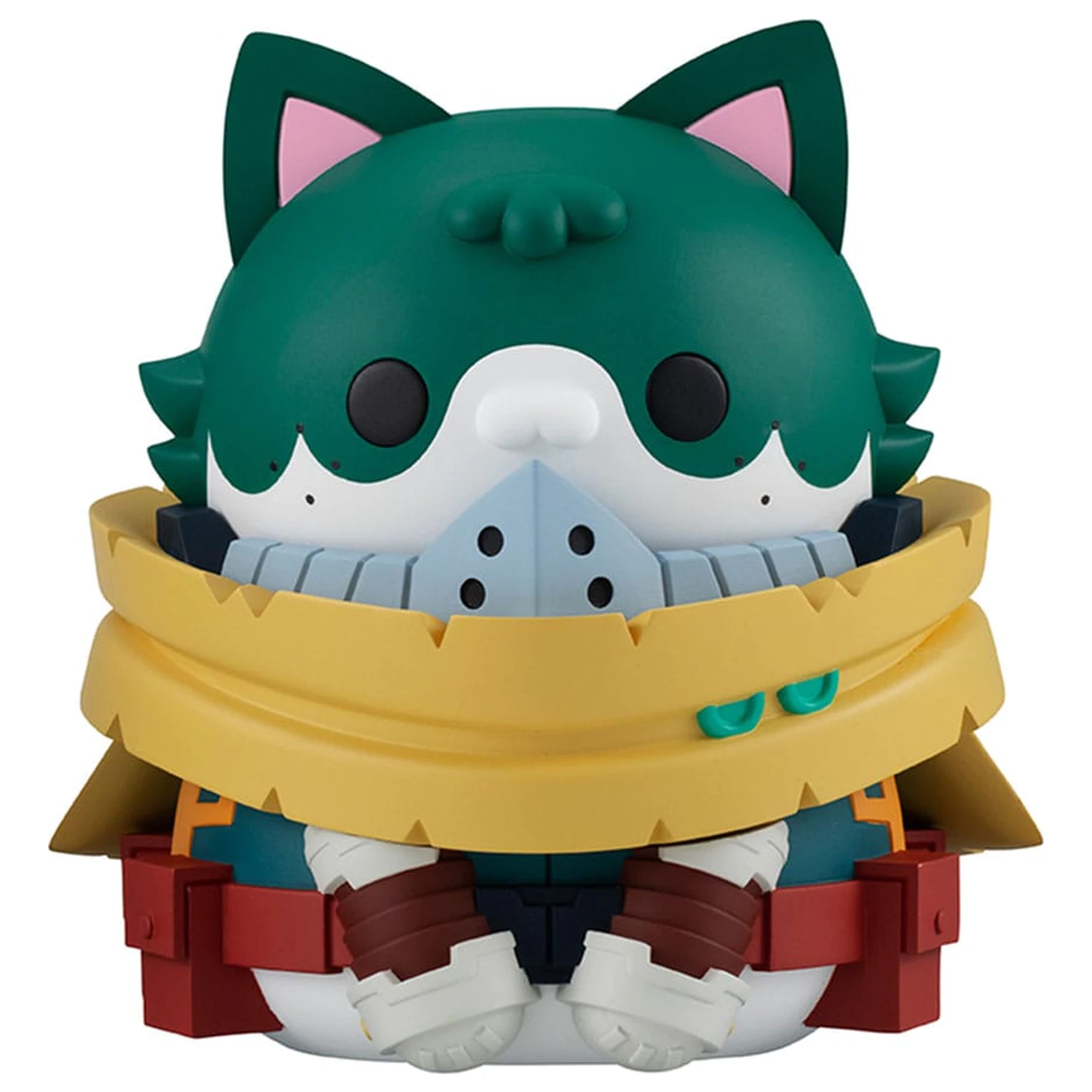 My Hero Academia Mega Cat Project Nyanto! The Big Heroaca Cats Series Series Trading Figure Izuku Midoriya 12 cm      product photo
