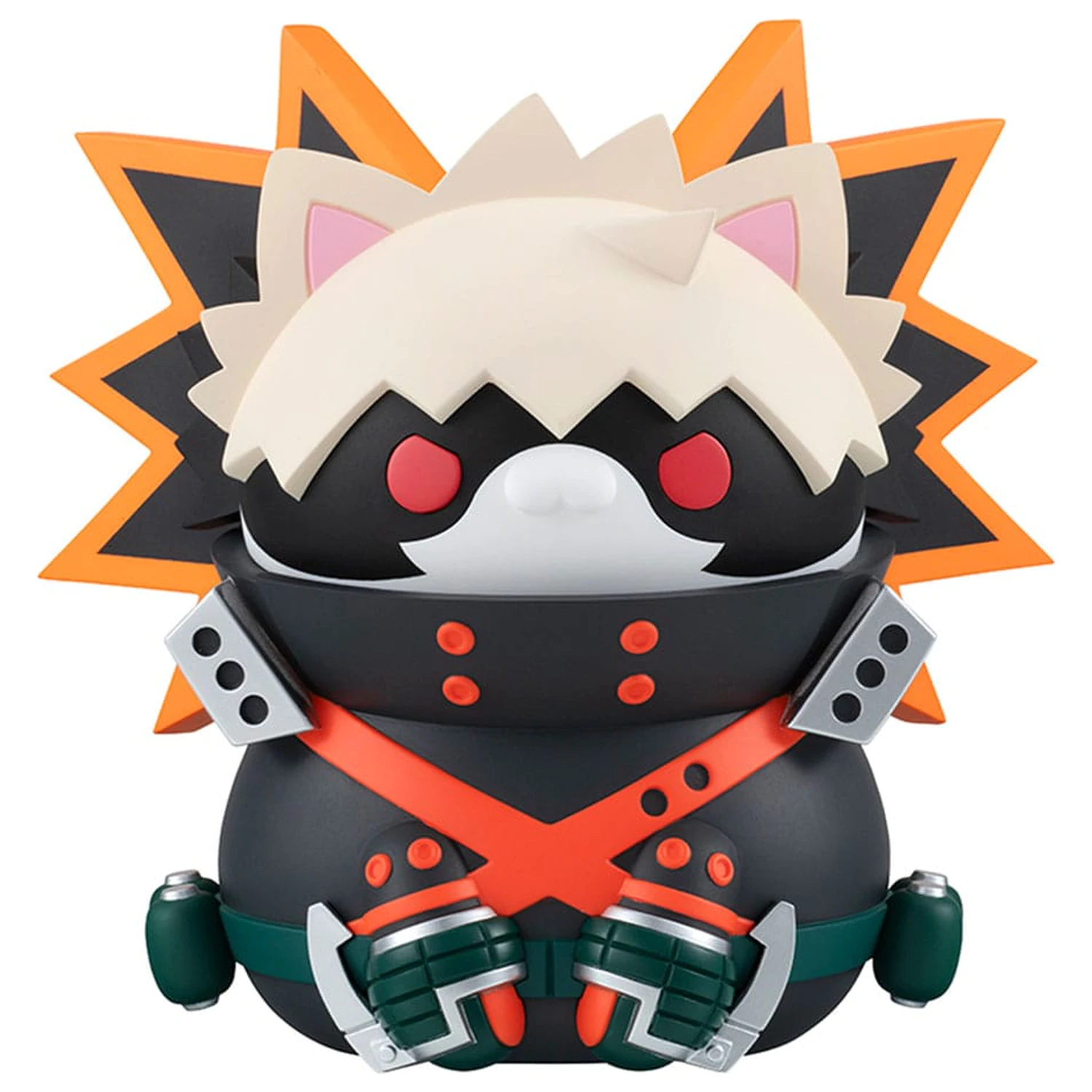 My Hero Academia Mega Cat Project Nyanto! The Big Heroaca Cats Series Series Trading Figure Katsuki Bakugo 12 cm     product photo