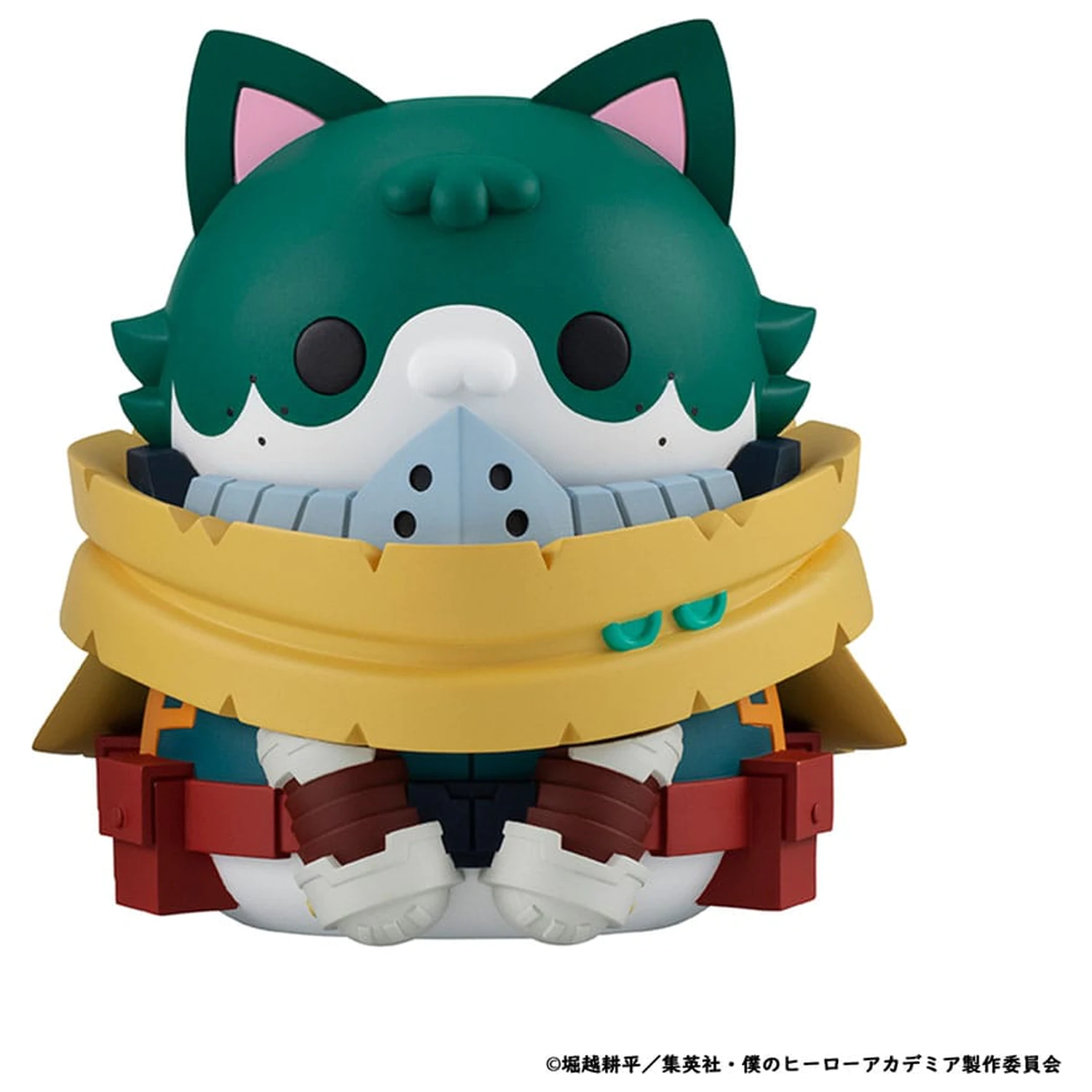 My Hero Academia Mega Cat Project Nyanto! The Big Heroaca Cats Series Trading Figure 3-Pack Izuku Midoriya & Katsuki Bakugo & Shoto Todoroki 12 cm     product photo