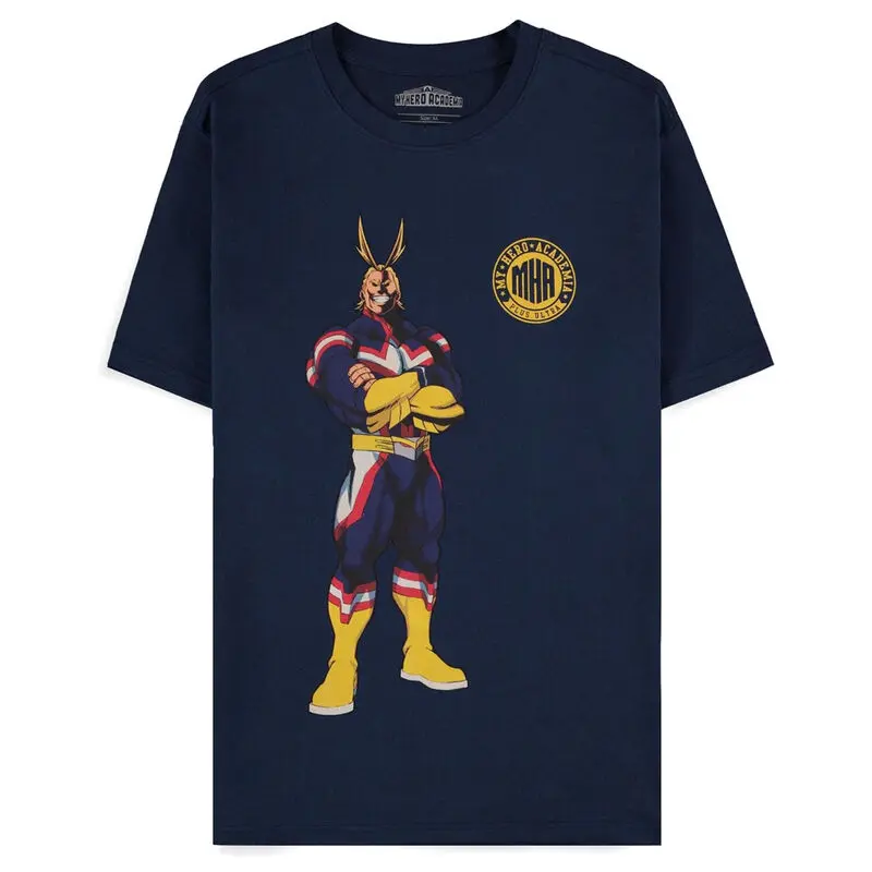 My Hero Academia Navy All Might Quote t-shirt product photo