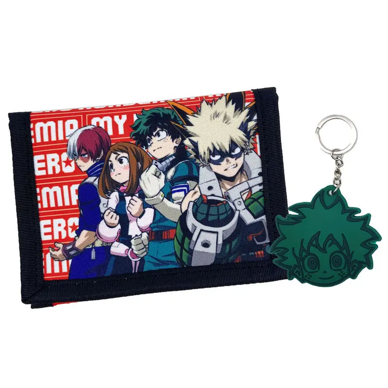 My Hero Academia set wallet + keychain product photo