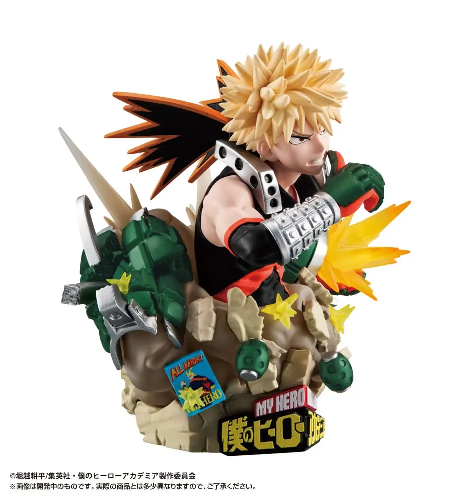 My Hero Academia Petitrama EX Series Trading Figure 3-Set Type-Decision 9 cm termékfotó