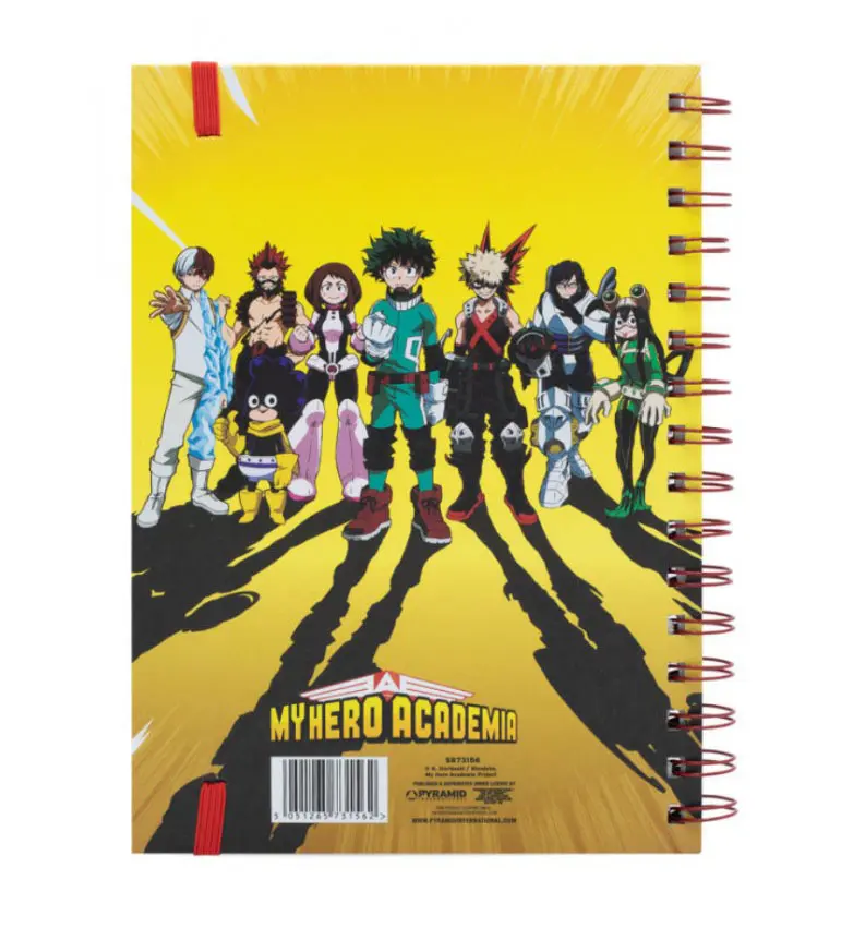My Hero Academia – Radial Character Burst A5 Notebook product photo
