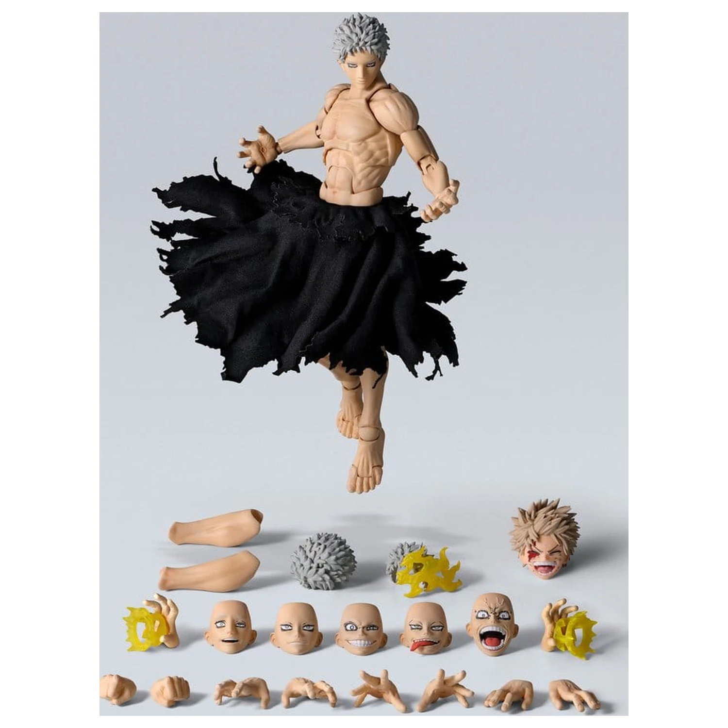 My Hero Academia S.H.Figuarts Action Figure All For One -Final Battle set- 16 cm product photo