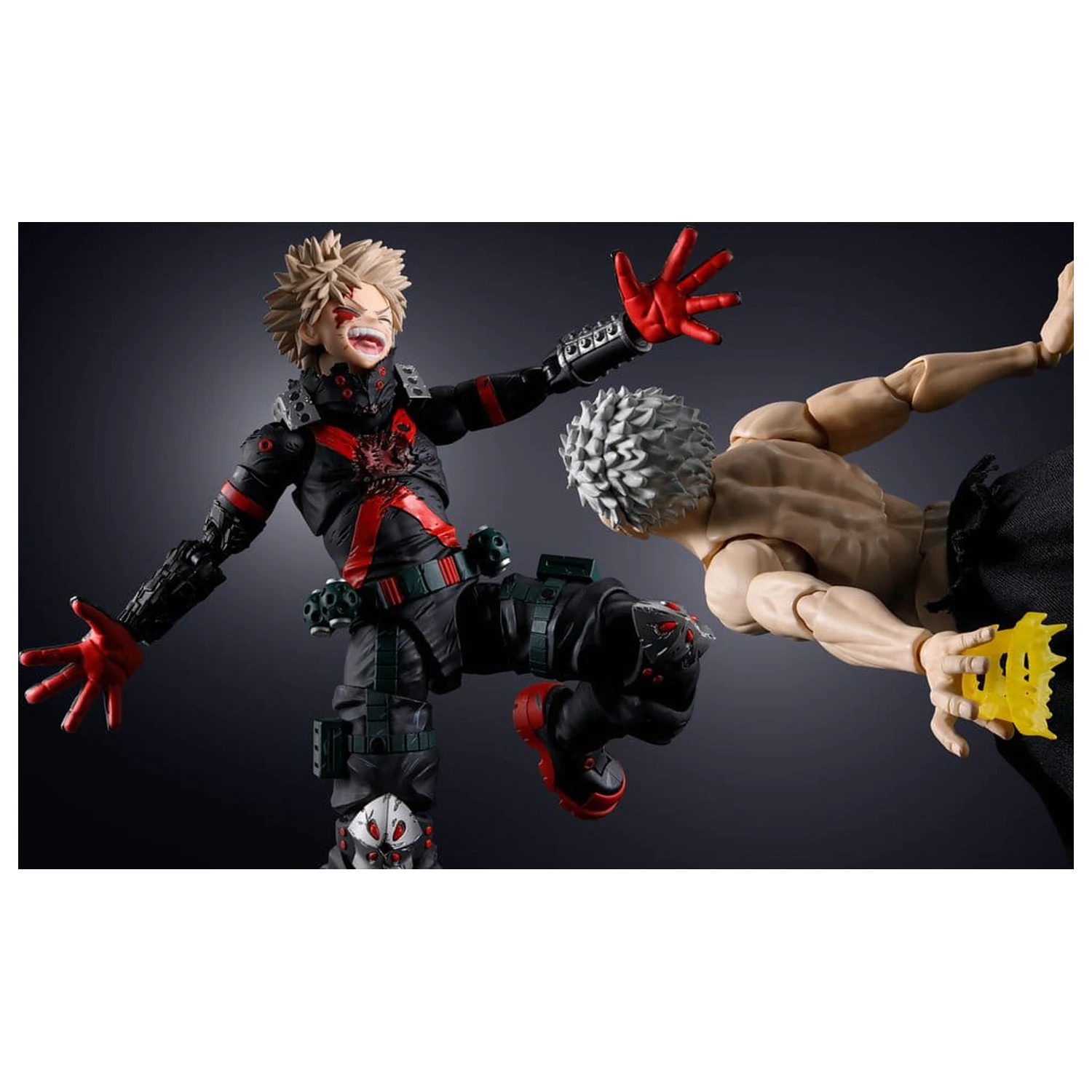 My Hero Academia S.H.Figuarts Action Figure All For One -Final Battle set- 16 cm product photo
