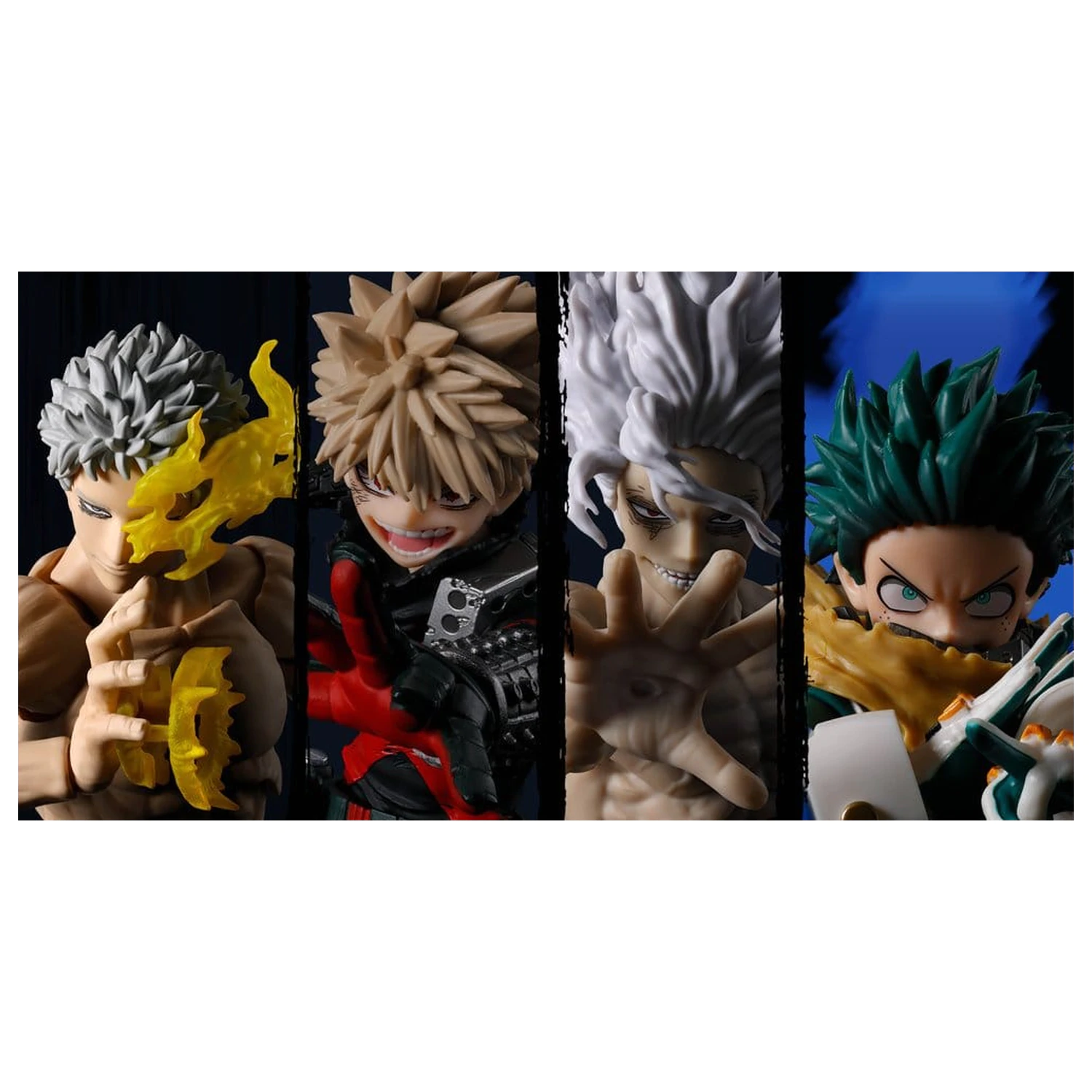 My Hero Academia S.H.Figuarts Action Figure All For One -Final Battle set- 16 cm product photo