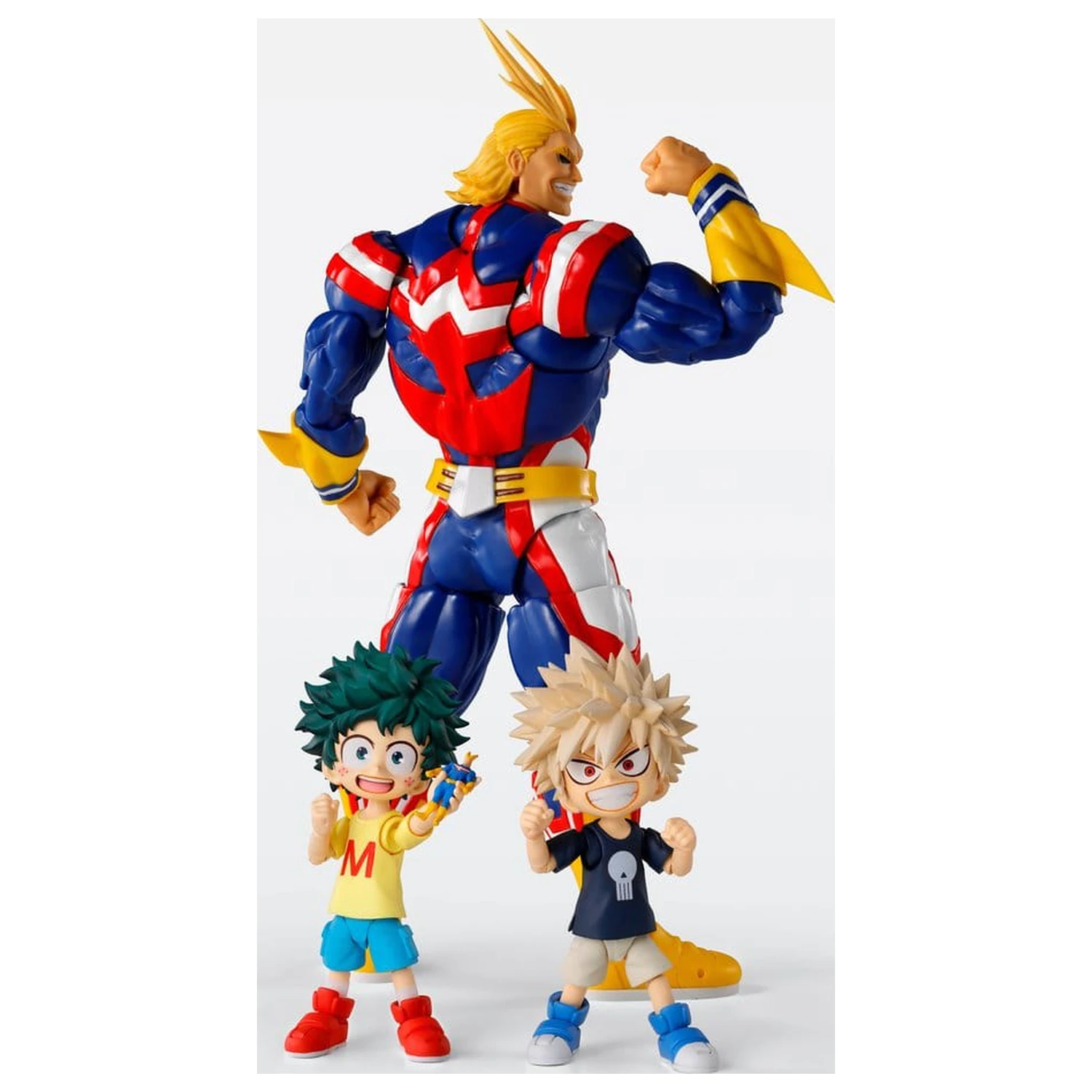 My Hero Academia S.H.Figuarts Action Figure Izuku Midoriya & Katsuki Bakugo -Childhood Set- 9 cm product photo