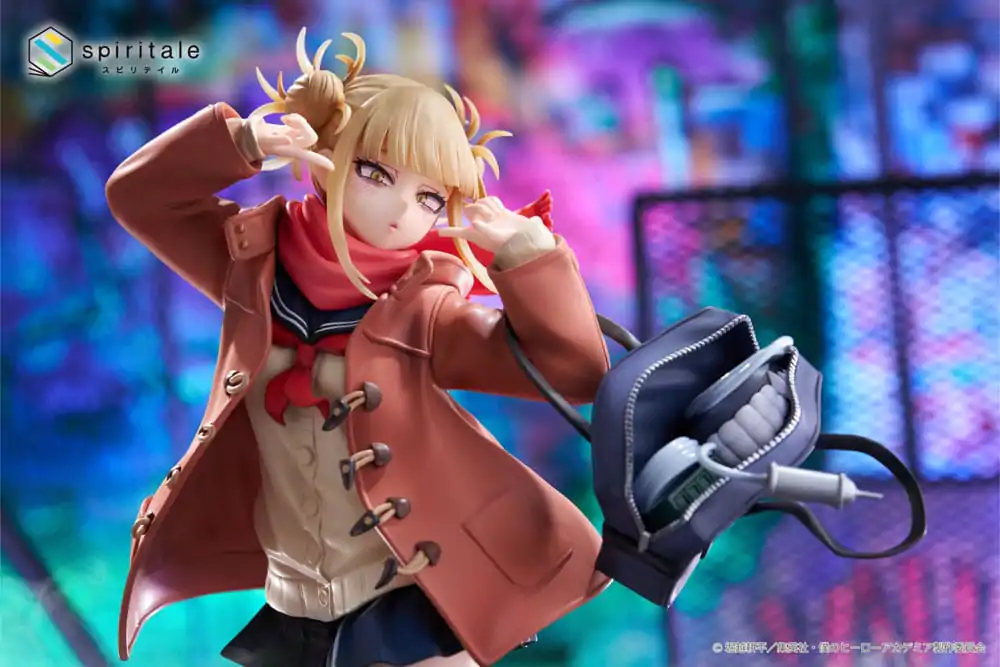 My Hero Academia Senpai PVC Statue 1/7 Himiko Toga Duffel Coat 27 cm product photo