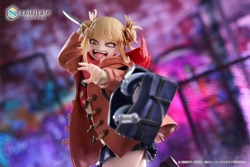 My Hero Academia Senpai PVC Statue 1/7 Himiko Toga Duffel Coat 27 cm product photo