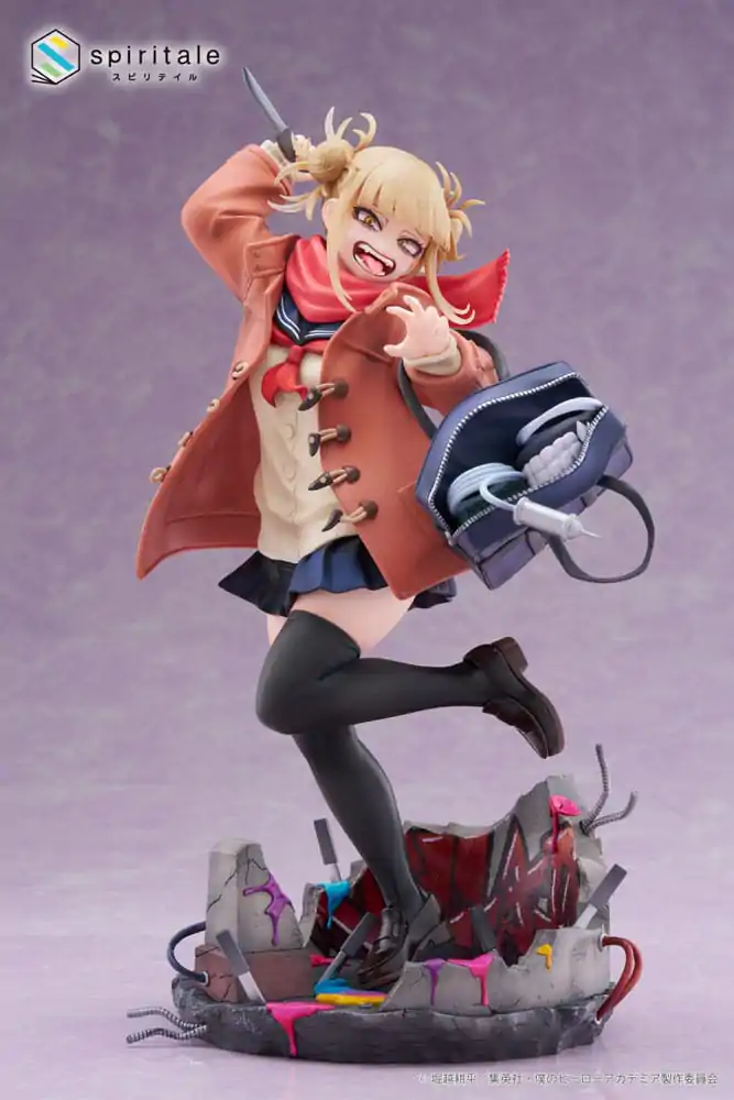 My Hero Academia Senpai PVC Statue 1/7 Himiko Toga Duffel Coat 27 cm product photo