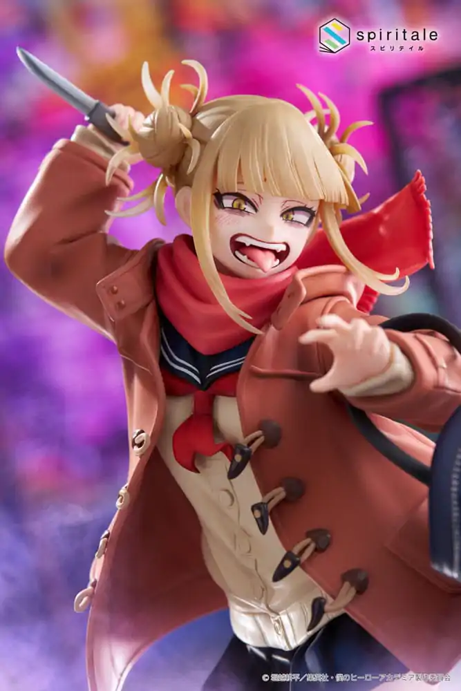 My Hero Academia Senpai PVC Statue 1/7 Himiko Toga Duffel Coat 27 cm product photo