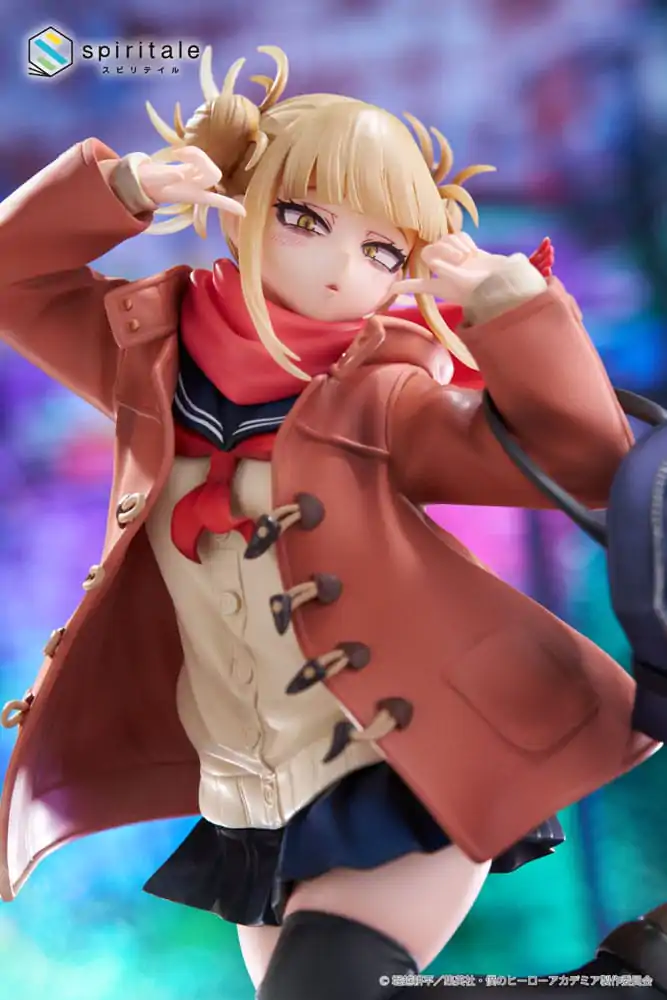 My Hero Academia Senpai PVC Statue 1/7 Himiko Toga Duffel Coat 27 cm product photo