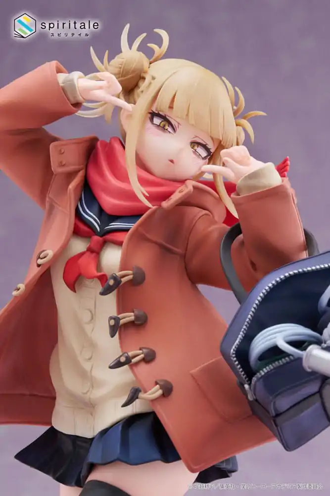 My Hero Academia Senpai PVC Statue 1/7 Himiko Toga Duffel Coat 27 cm product photo