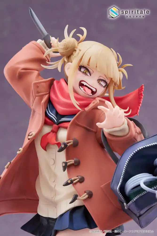 My Hero Academia Senpai PVC Statue 1/7 Himiko Toga Duffel Coat 27 cm product photo