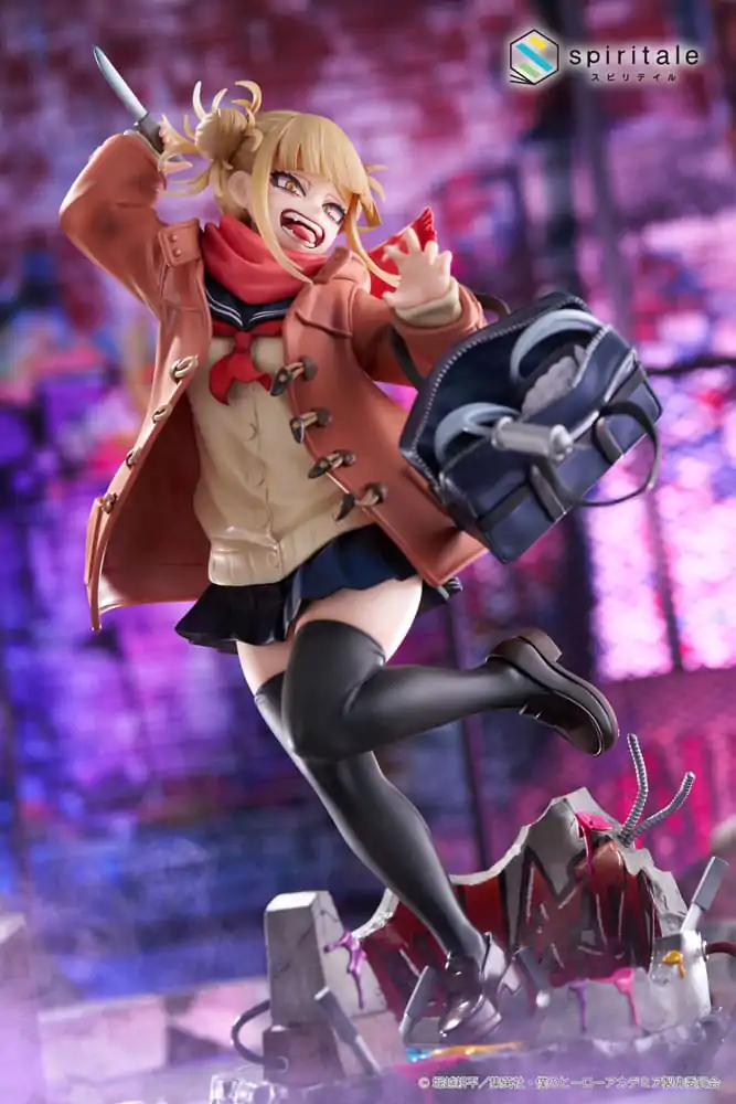 My Hero Academia Senpai PVC Statue 1/7 Himiko Toga Duffel Coat 27 cm product photo