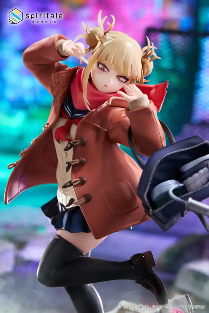 My Hero Academia Senpai PVC Statue 1/7 Himiko Toga Duffel Coat 27 cm product photo
