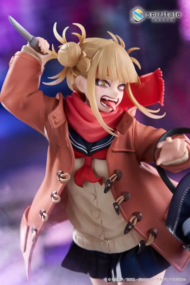 My Hero Academia Senpai PVC Statue 1/7 Himiko Toga Duffel Coat 27 cm product photo