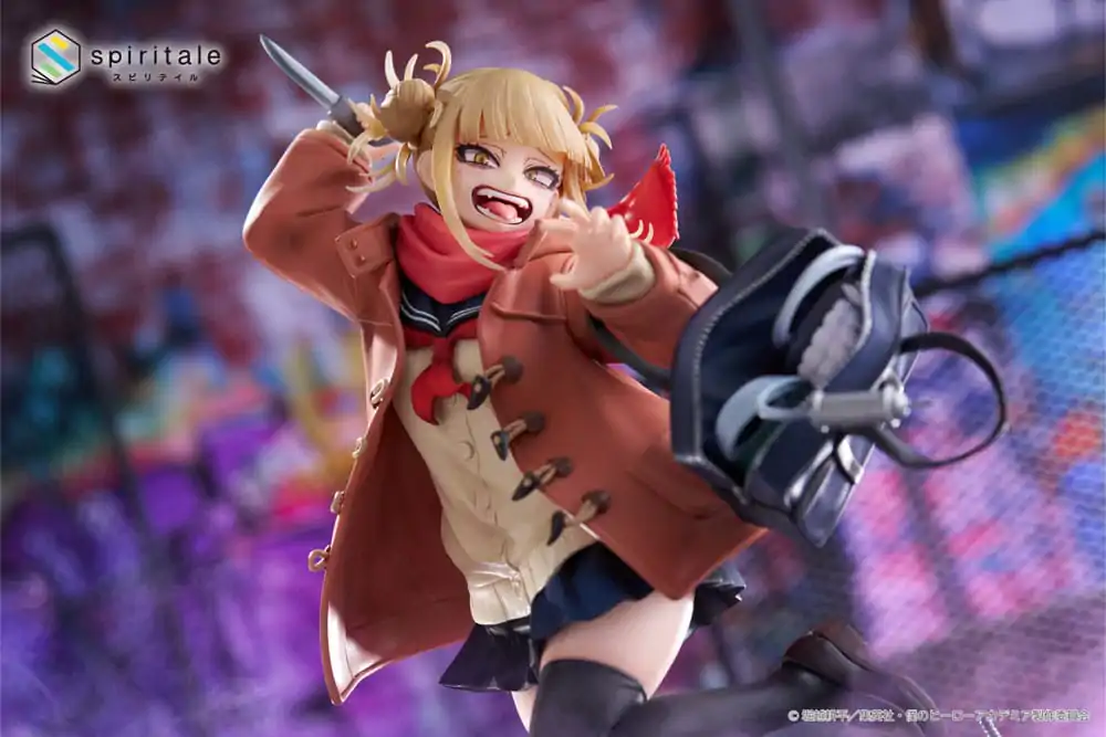 My Hero Academia Senpai PVC Statue 1/7 Himiko Toga Duffel Coat 27 cm product photo