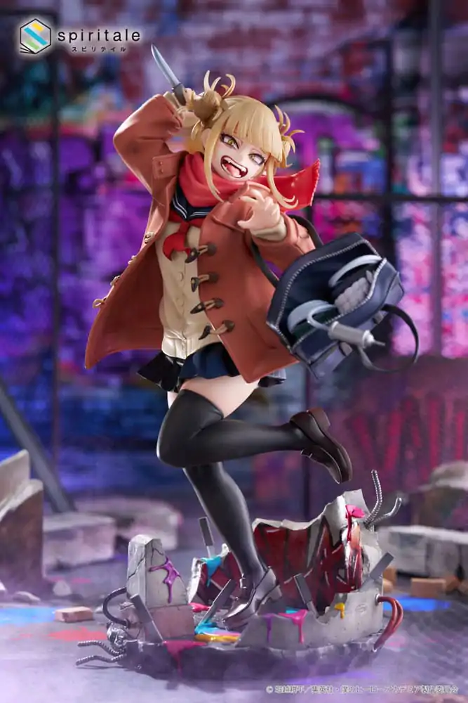 My Hero Academia Senpai PVC Statue 1/7 Himiko Toga Duffel Coat 27 cm product photo