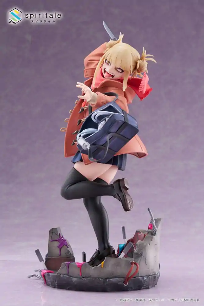 My Hero Academia Senpai PVC Statue 1/7 Himiko Toga Duffel Coat 27 cm product photo
