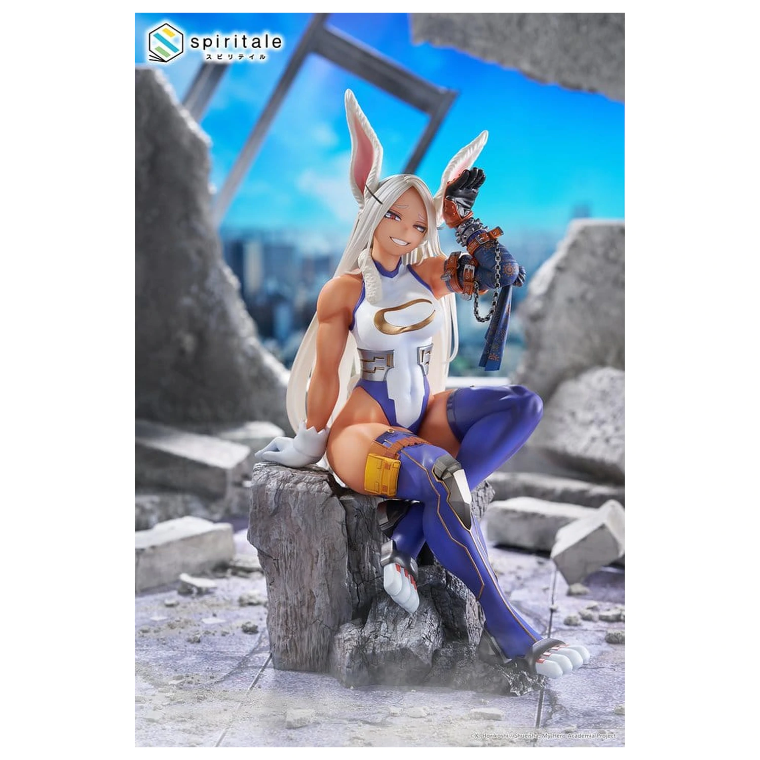 My Hero Academia Spiritale PVC Figure Mirko -Rabbit- 1/7 Scale 24 cm product photo
