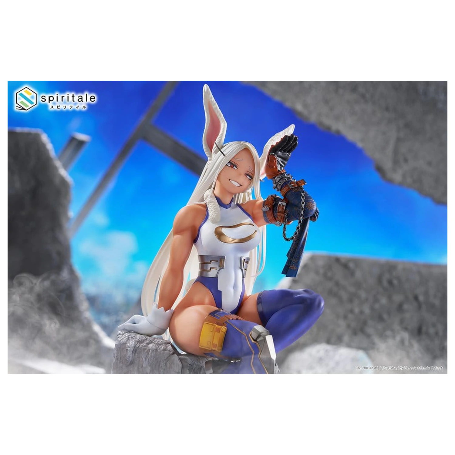 My Hero Academia Spiritale PVC Figure Mirko -Rabbit- 1/7 Scale 24 cm product photo