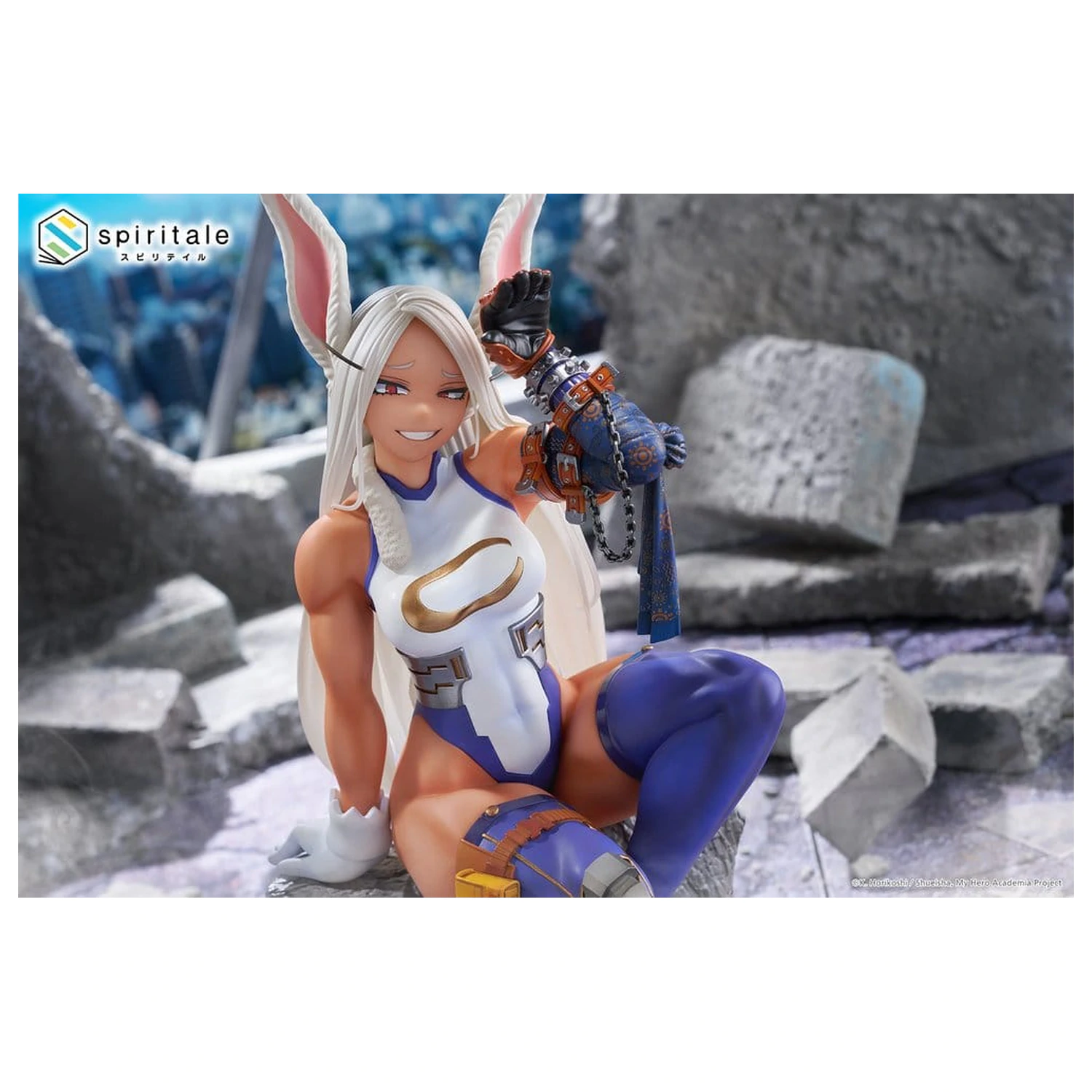 My Hero Academia Spiritale PVC Figure Mirko -Rabbit- 1/7 Scale 24 cm product photo