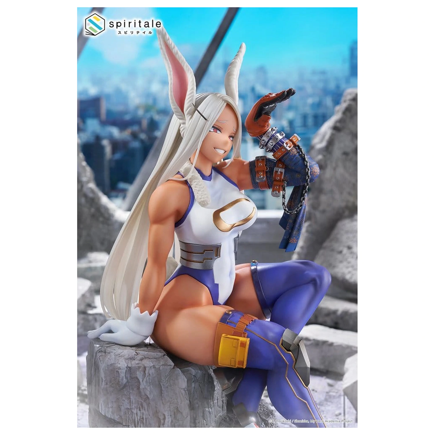 My Hero Academia Spiritale PVC Figure Mirko -Rabbit- 1/7 Scale 24 cm product photo