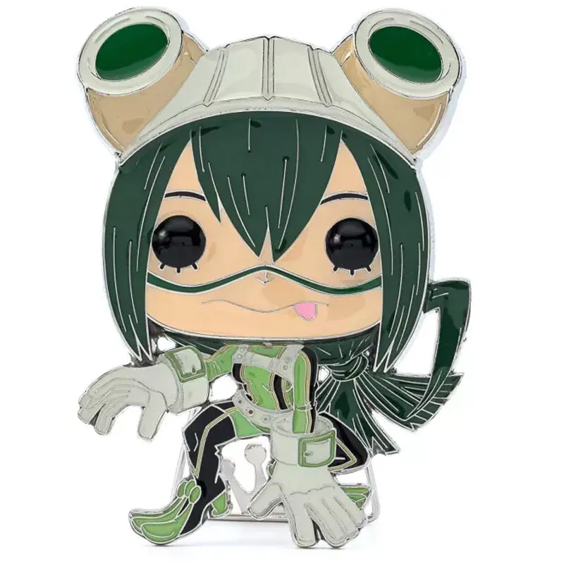My Hero Academia Tsuyu Asui Large Enamel POP Pin 10cm product photo