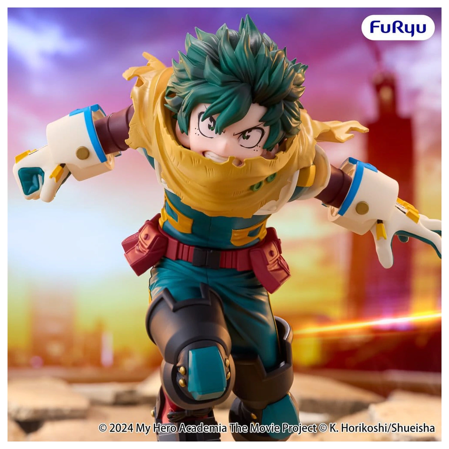My Hero Academia: You're Next Muchute Figure PVC Figure Izuku Midoriya 16 cm product photo