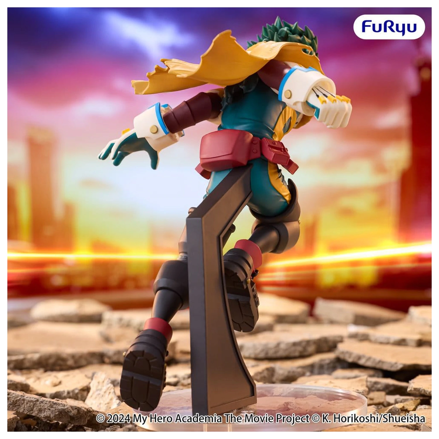 My Hero Academia: You're Next Muchute Figure PVC Figure Izuku Midoriya 16 cm product photo