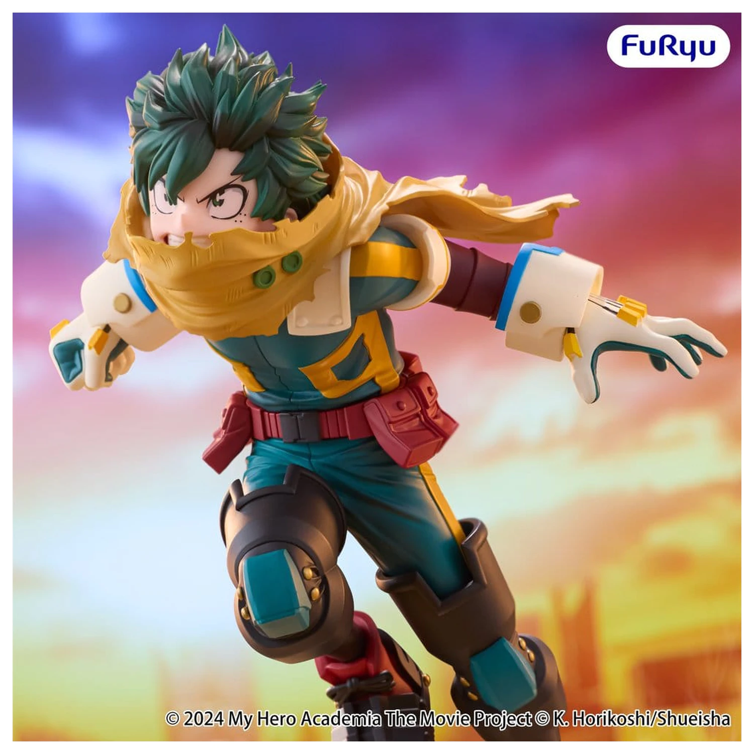 My Hero Academia: You're Next Muchute Figure PVC Figure Izuku Midoriya 16 cm product photo