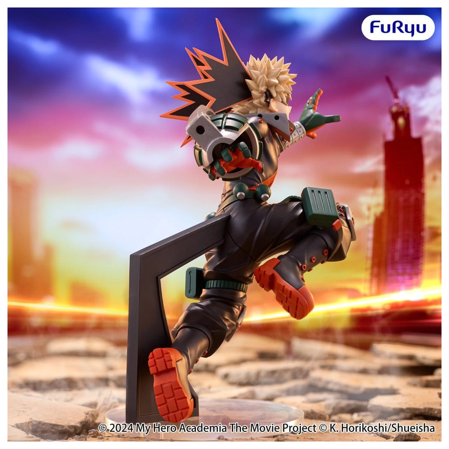 My Hero Academia: You're Next Muchute PVC Figure Katsuki Bakugo 25 cm product photo
