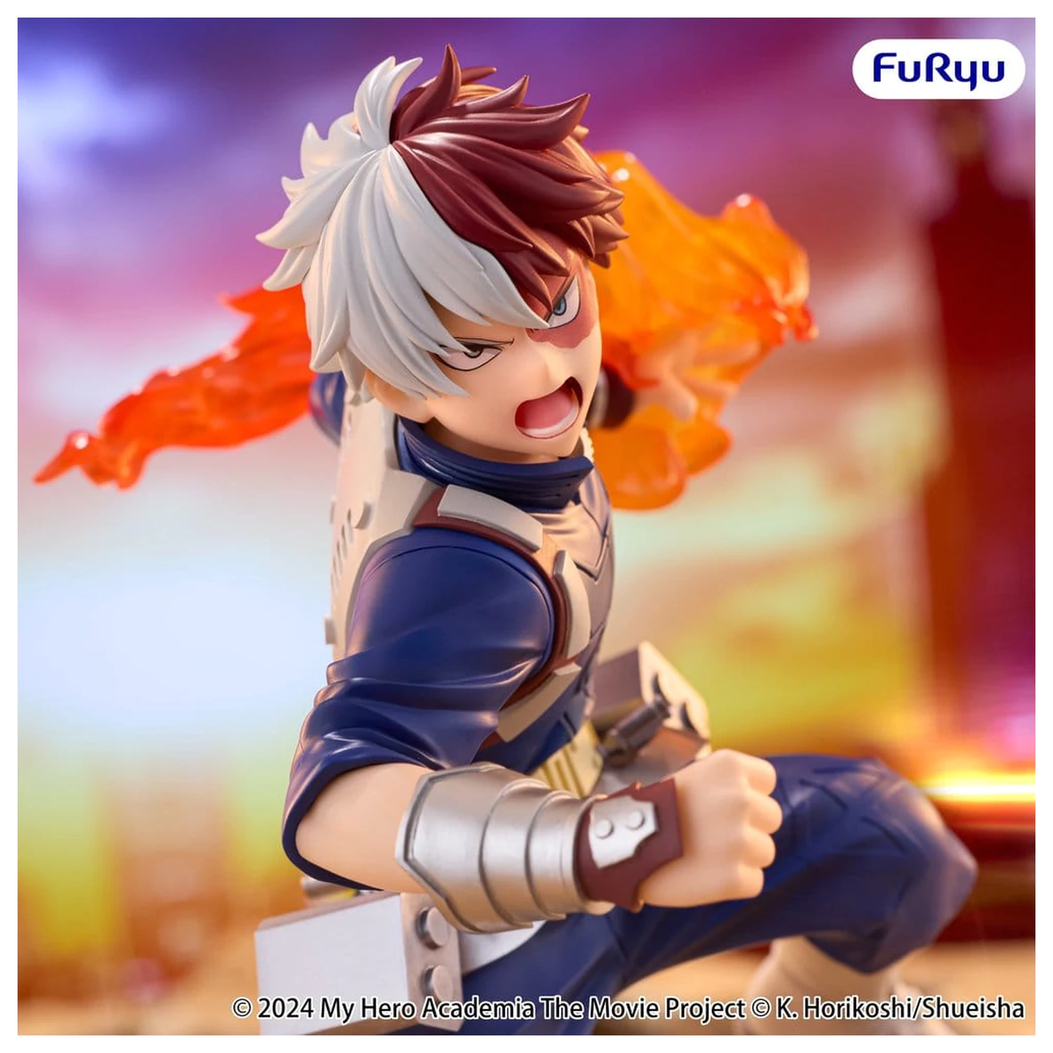 My Hero Academia: You're Next PVC Figure Muchute Shoto Todoroki 17 cm product photo