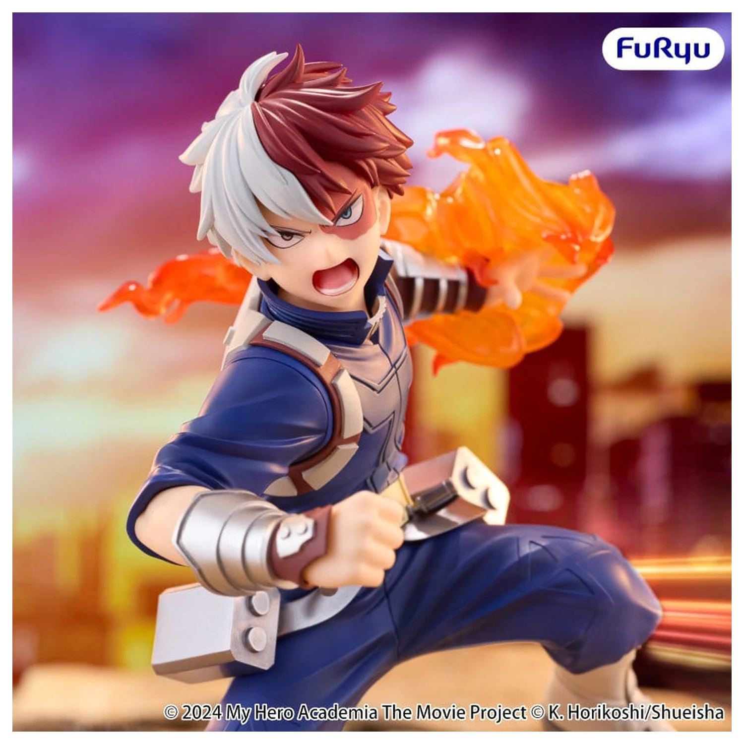 My Hero Academia: You're Next PVC Figure Muchute Shoto Todoroki 17 cm product photo