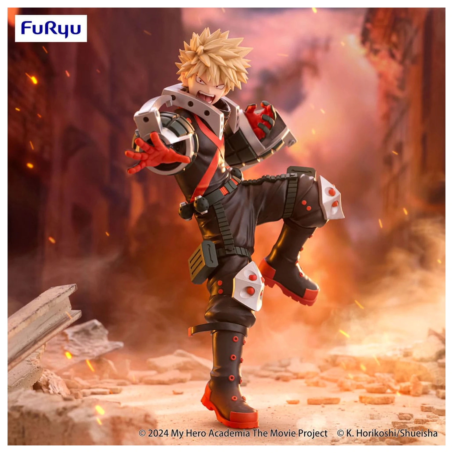 My Hero Academia: You're Next Trio-Try-iT PVC Statue Katsuki Bakugo 21 cm      product photo