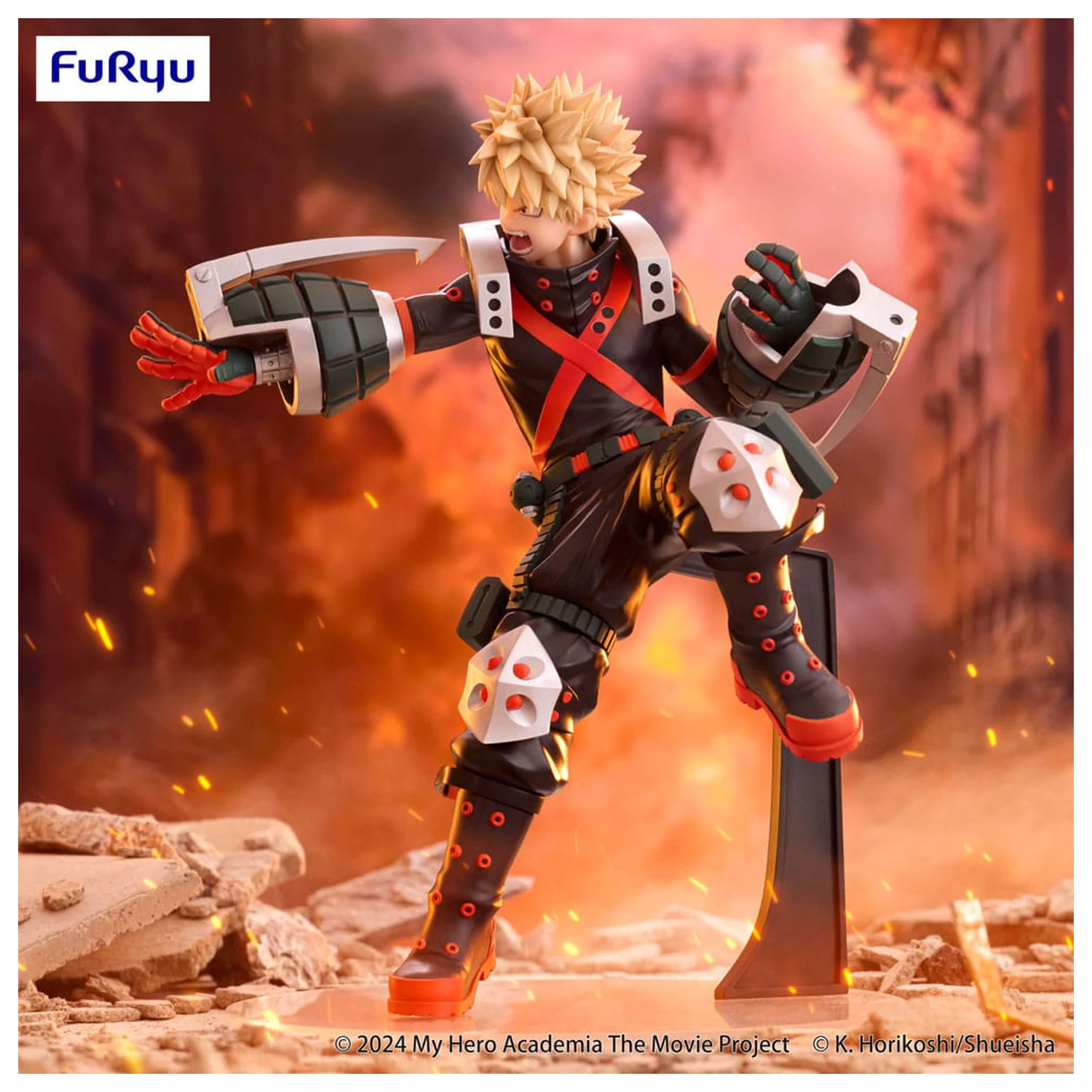 My Hero Academia: You're Next Trio-Try-iT PVC Statue Katsuki Bakugo 21 cm      product photo