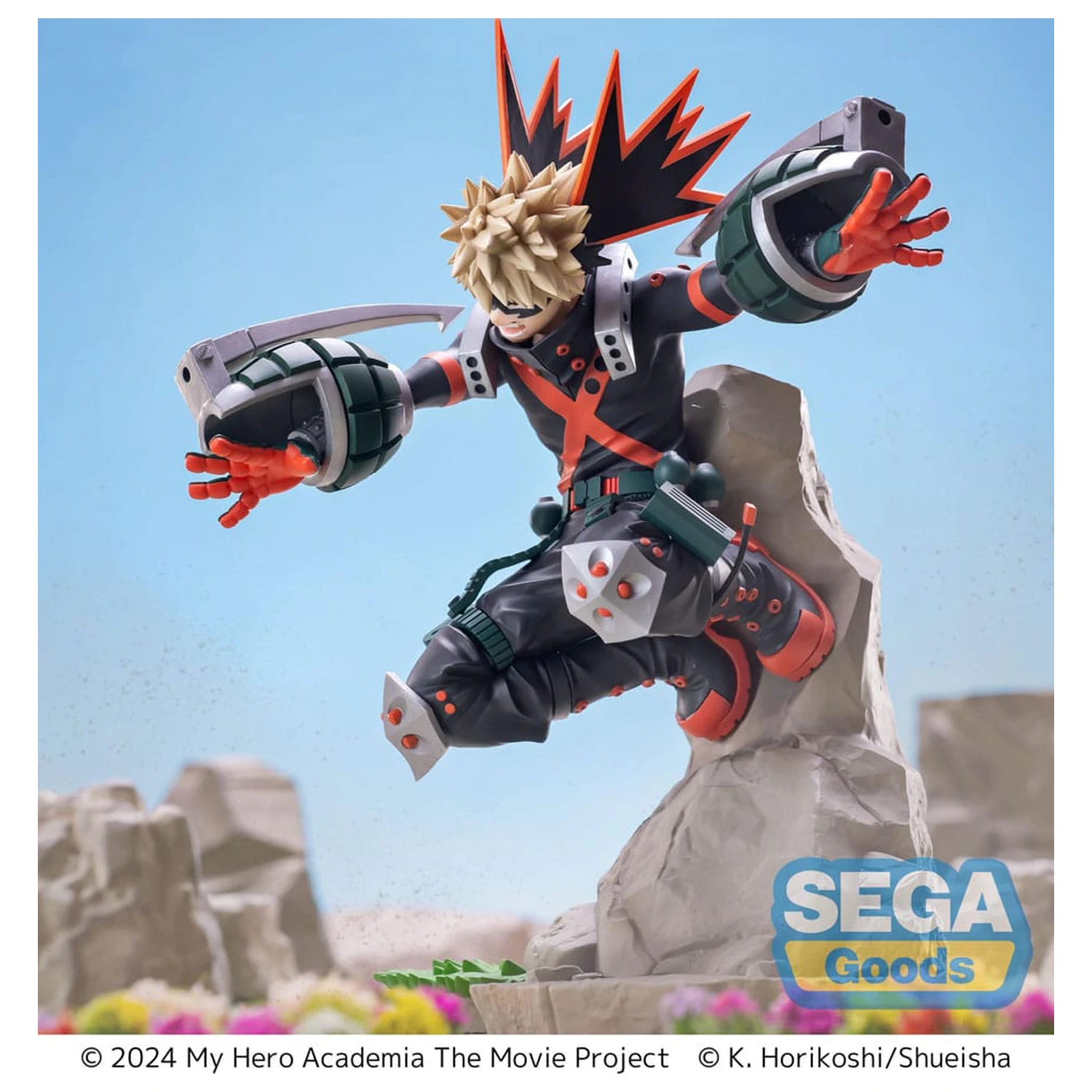 My Hero Academia: You´re Next Xross Link Anime PVC Statue Katsuki Bakugo 18 cm   product photo